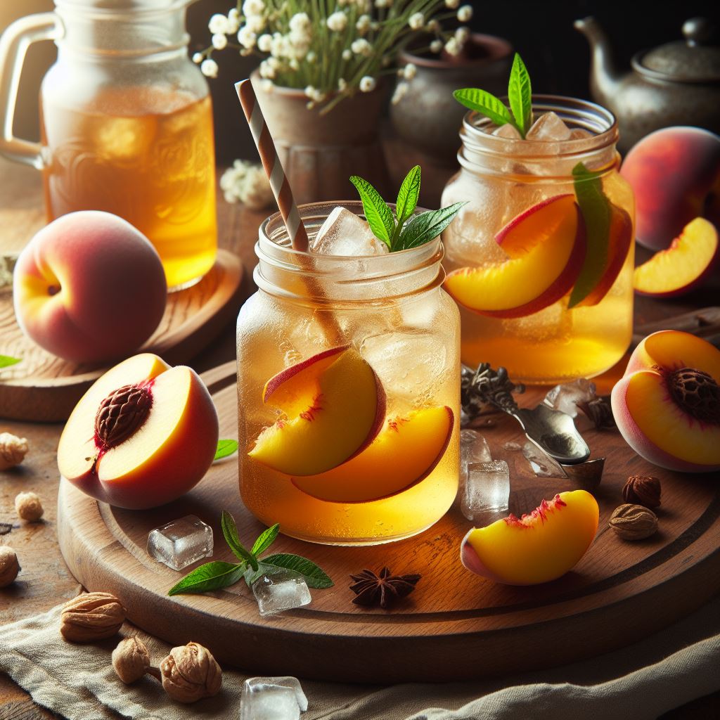 Delightful Iced Peach Green Tea Recipe