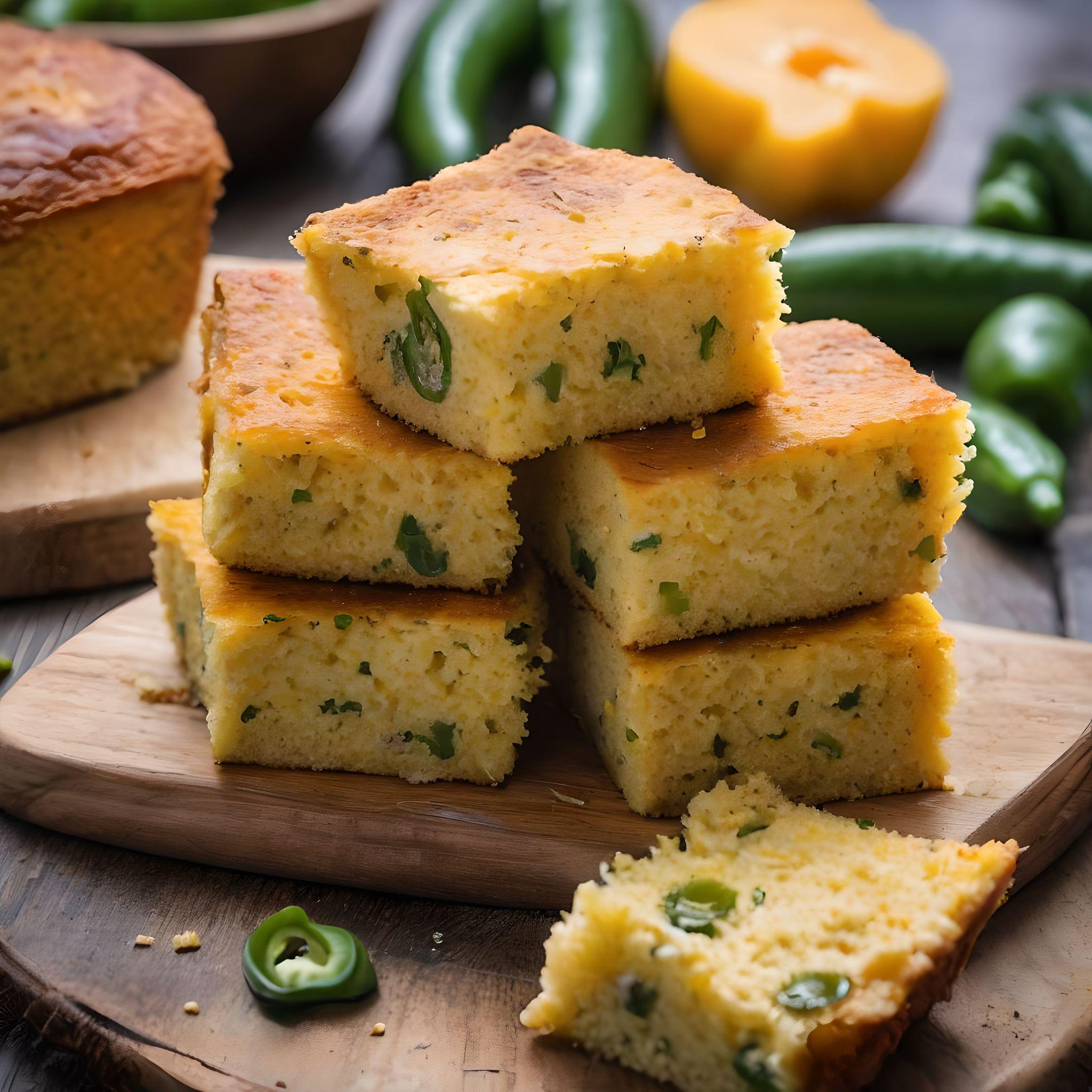 Cheddar Jalapeño Cornbread