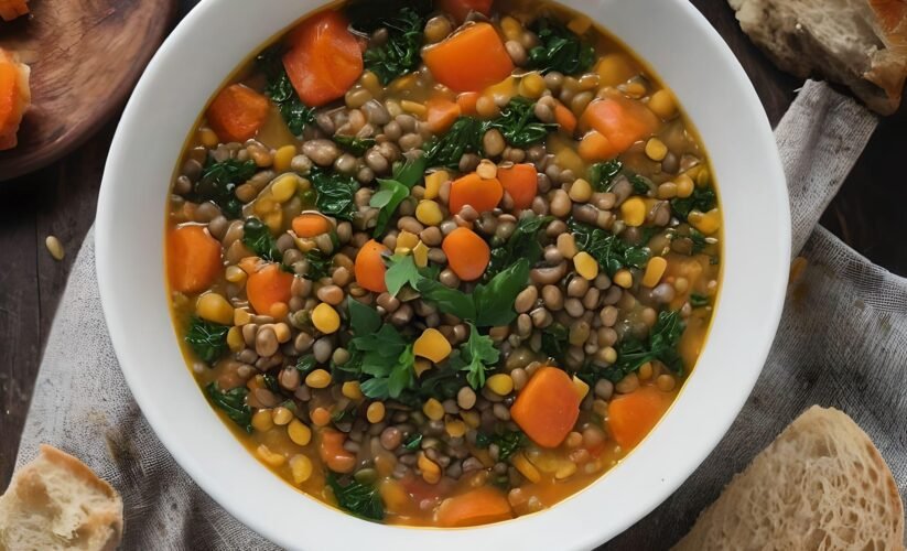 Hearty Lentil and Vegetable Soup Recipe