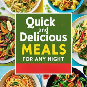 quick and delicous meals cook book