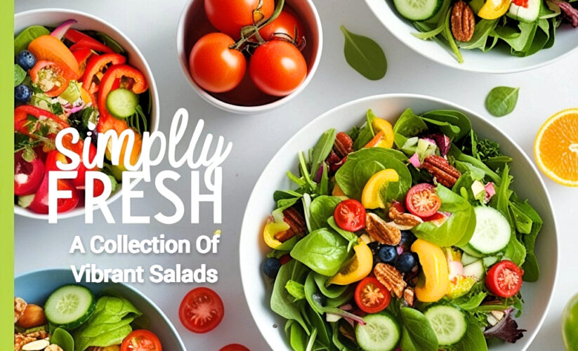 Simply Fresh Salads- Cook book