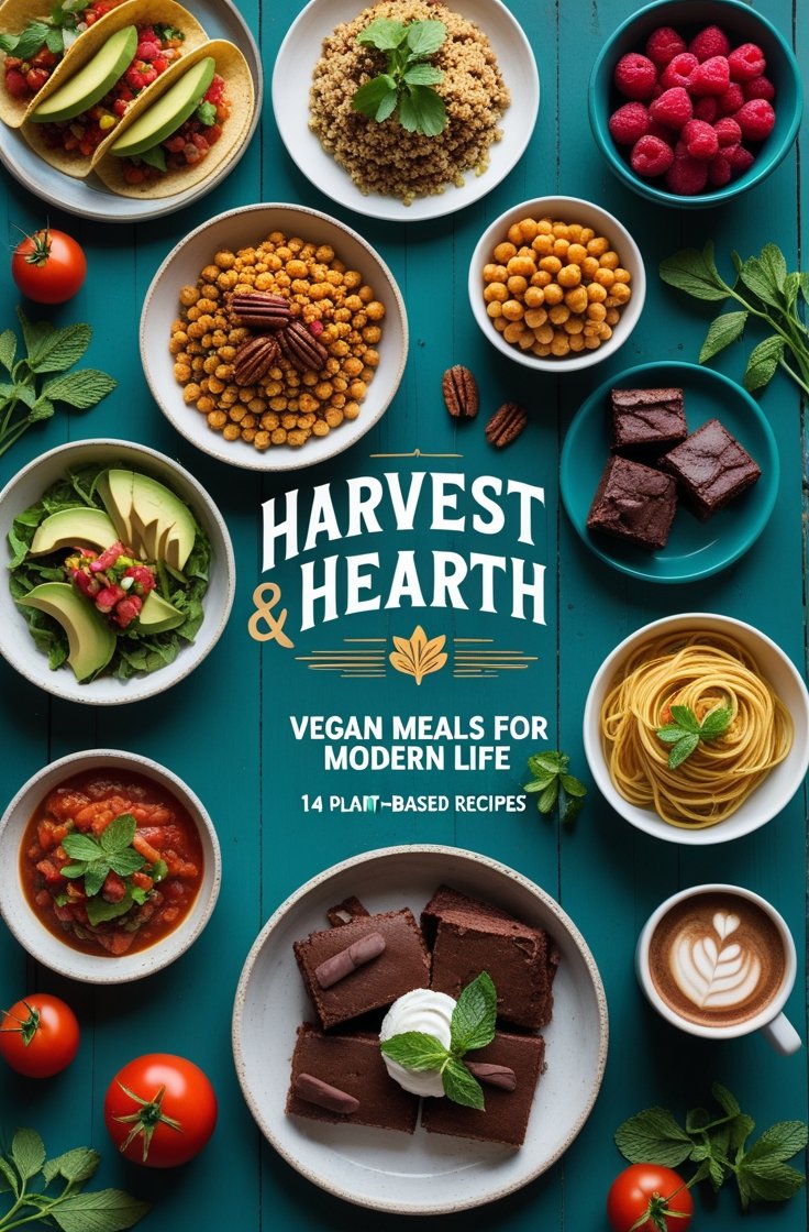 harvest hearth vegan meal cook book