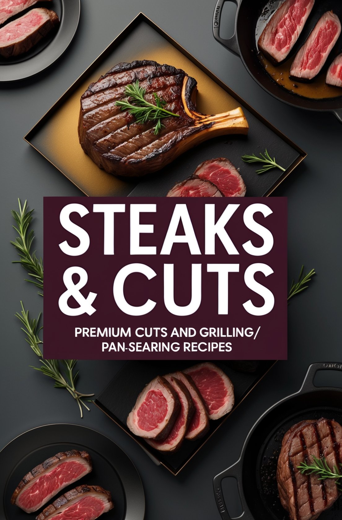 Steaks & Cuts - Premium cuts and grilling/pan-searing recipes
