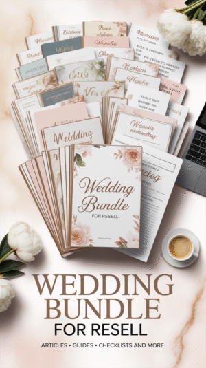 Wedding Business Bliss PLR -Our largest bundle on Site 2025