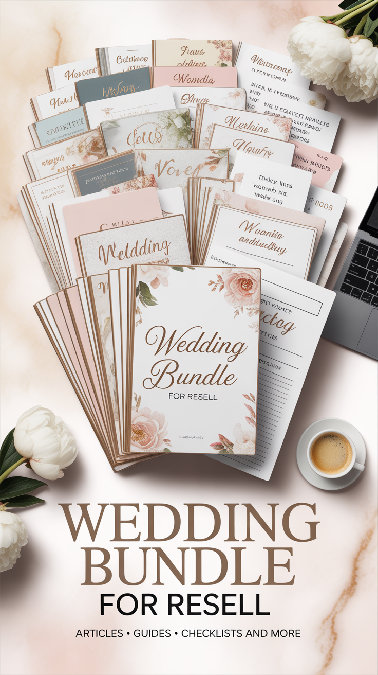 Wedding Business Bliss PLR -Our largest bundle on Site 2025