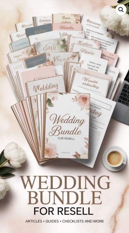 wedding plr
