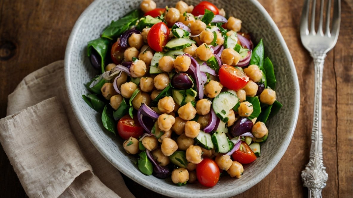 Mediterranean Chickpea Salad