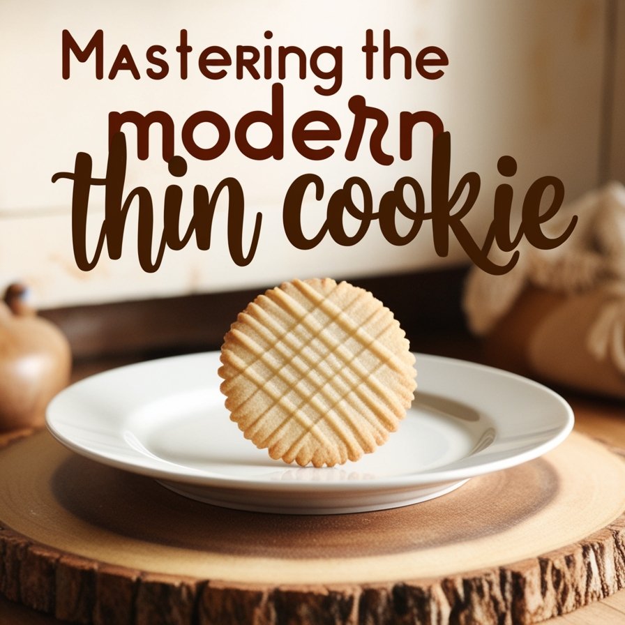 Mastering the Modern Thin Cookie-40 Free Recipes