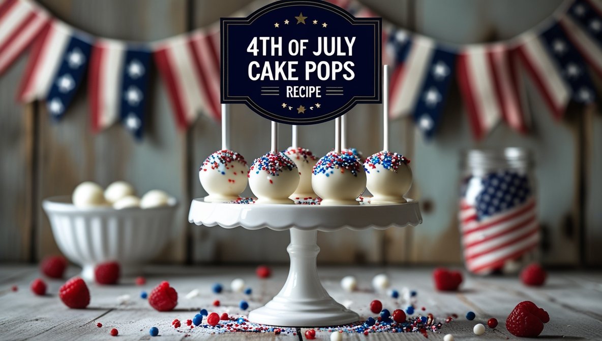 4th Of July Cake Pops