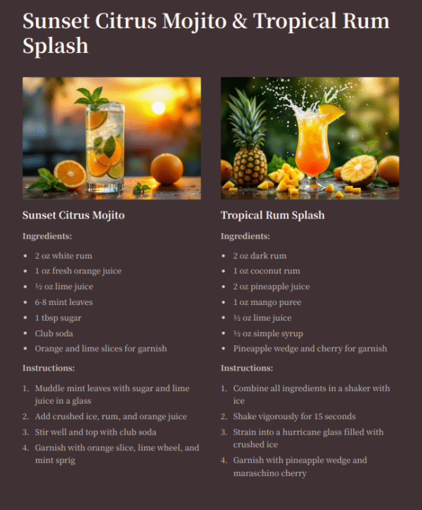 Sip in Style: A Collection of 25 Artisanal Cocktails - Image 4