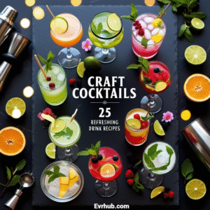 crafted cocktails