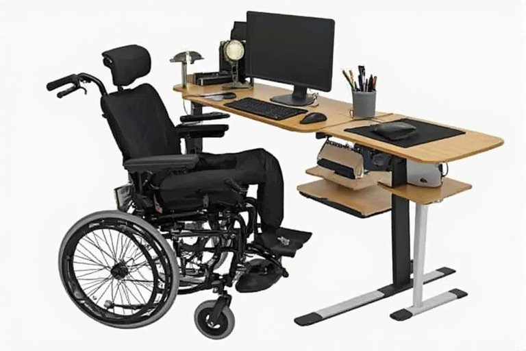 What to Look for in a Wheelchair-Accessible Desk