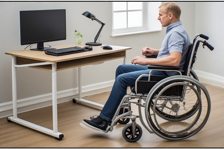 Best Computer Desk for Wheelchair Users