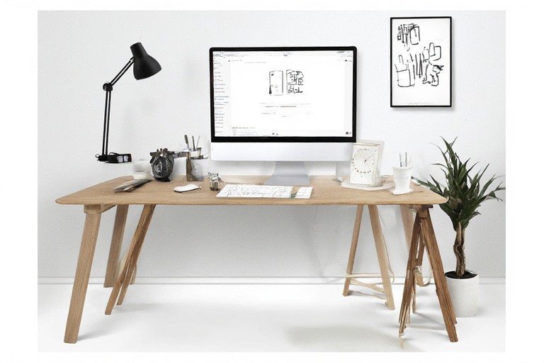 Desk setup workspace blog