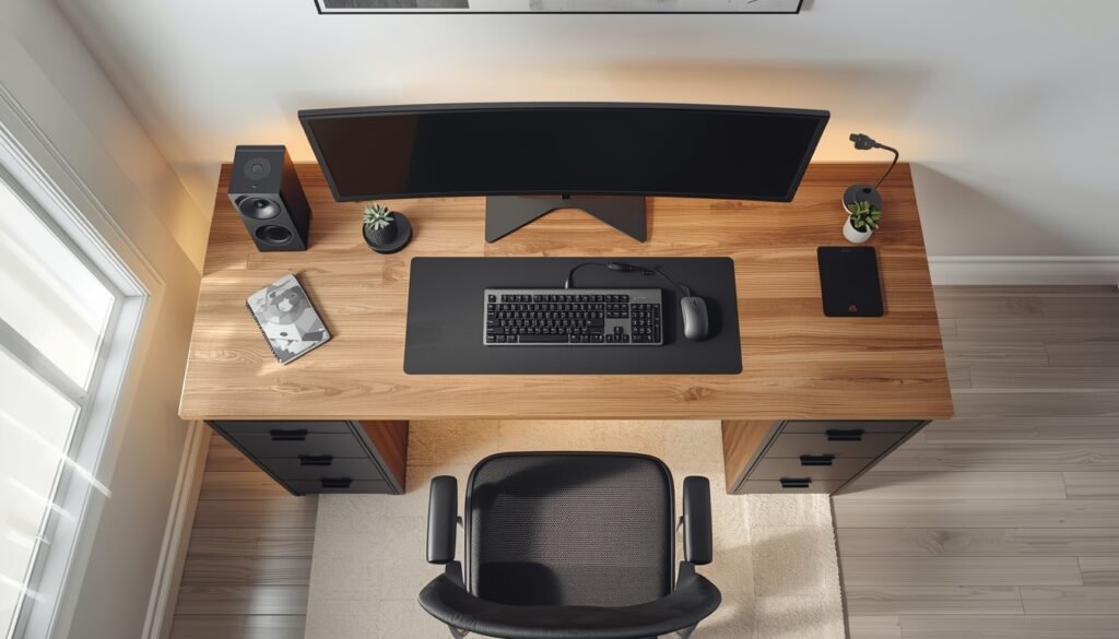 Ikea desk setup ideas