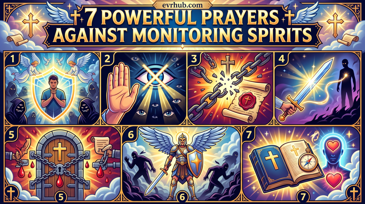 💌Prayer Against Monitoring Spirits: Complete Guide to Breaking Demonic Surveillance & Legal Access