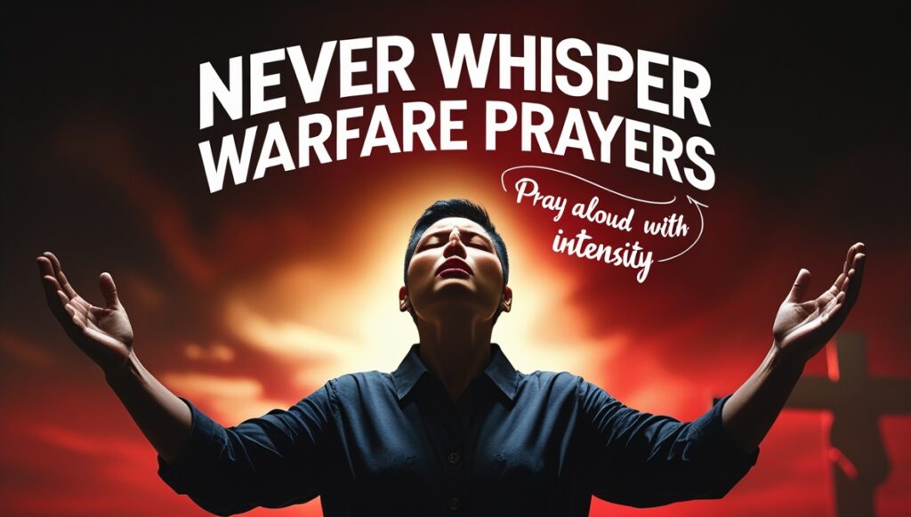 PRAY ALOUD WITH INTENSITY (Never Whisper Warfare Prayers)