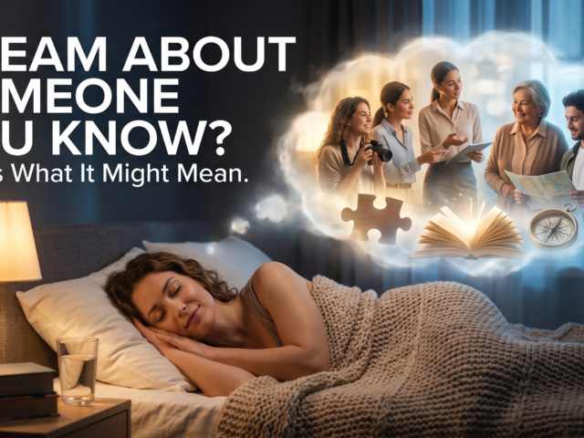 Dream About Someone You Know? Here’s What It Might Mean