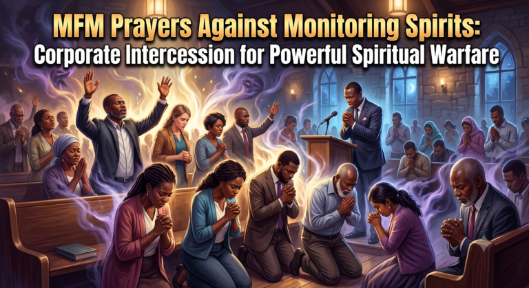 mfm prayers against monitoring spirits