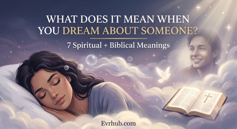 dream about someone meaning