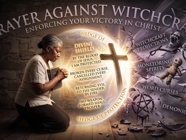 Prayer Against Witchcraft: Spiritual Warfare Prayers for Protection and Breakthrough