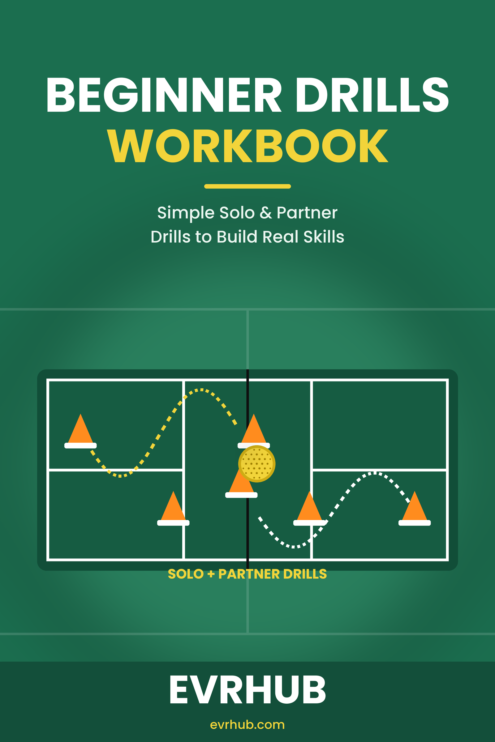 Pickleball Starter Bundle: Beginner's Playbook, Cheat Sheet, 30-Day Planner, Drills Workbook and More (Printable PDF) - Image 9