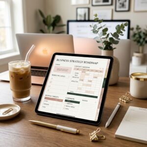 Shopify Planner (Canva Template with Master Resell Rights)